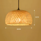 Straw Chandelier Large